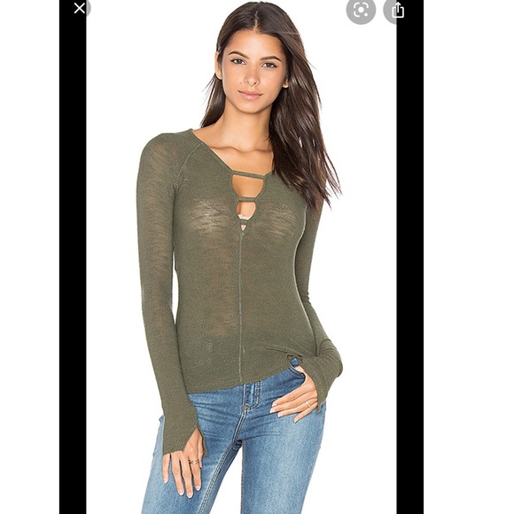 Free People Tops - Free People Sz Md  “Bae Bae” Layering Top